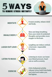 how to reduce stress and anxiety